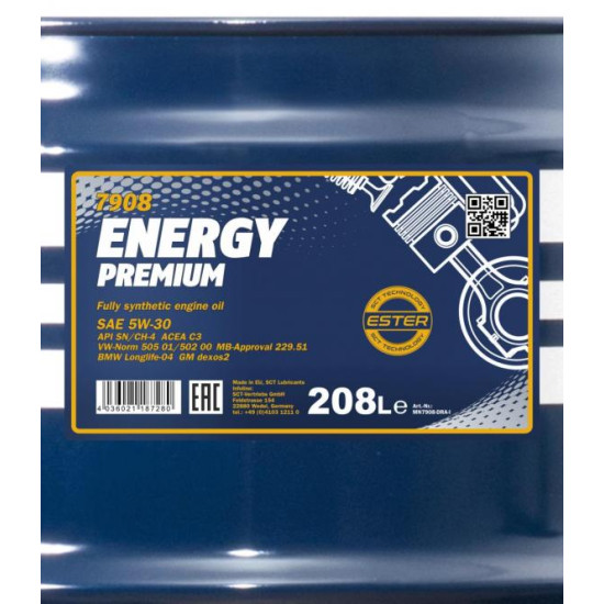 BOSCH PAQUET POUR Inspection 9 L mannol Energy Premium 5W-30 Mercedes